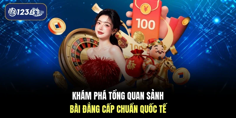 Khám phá tổng quan sảnh bài đẳng cấp chuẩn quốc tế