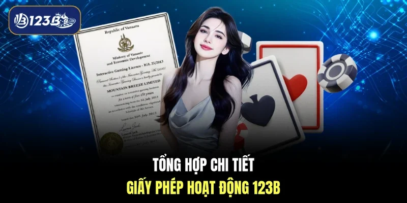 Tổng hợp chi tiết giấy phép hoạt động 123B