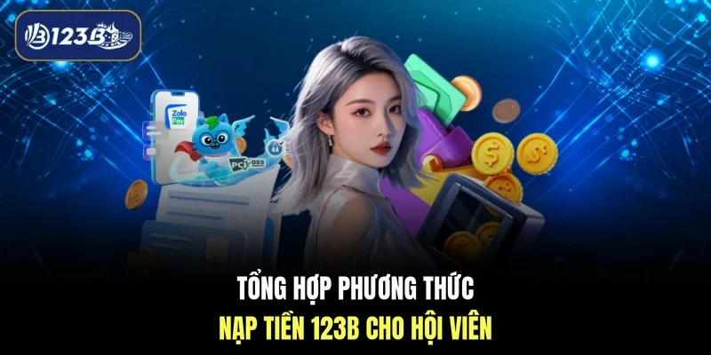 Tổng hợp phương thức nạp tiền 123B cho hội viên